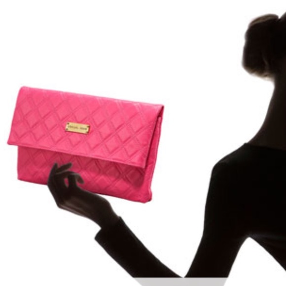 Marc Jacobs Quilted leather clutch, large wine - Picture 7 of 7